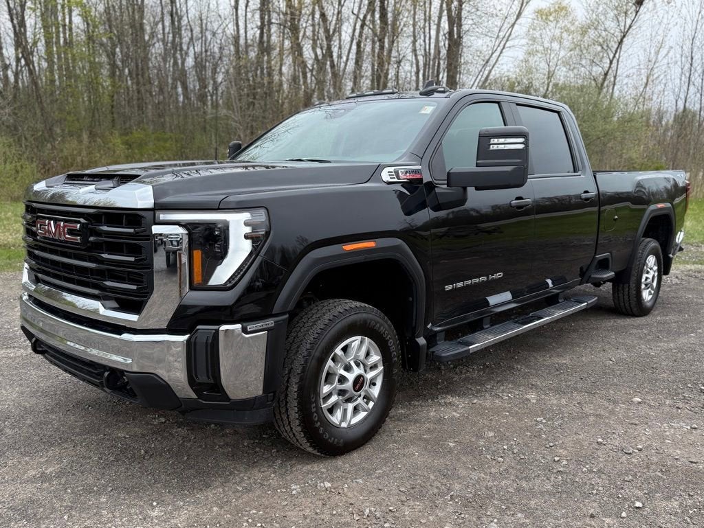 2024 GMC Sierra 2500 HD Pro in Onyx Black — front three-quarter view