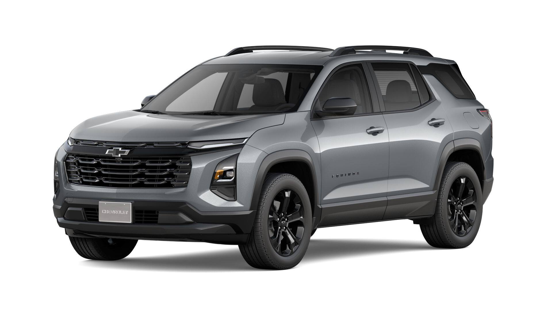2027 Chevrolet Equinox LT in Sterling Gray Metallic — front three-quarter view