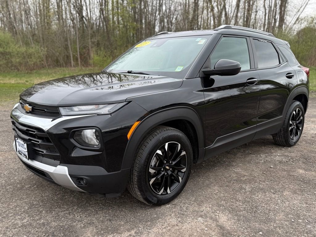 2023 Chevrolet Trailblazer LT in Mosaic Black Metallic — front three-quarter view